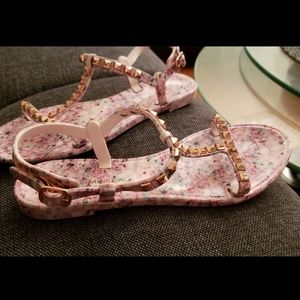 Rebecca Minkoff jelly sandals